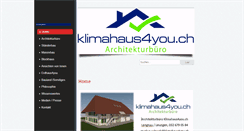 Desktop Screenshot of klimahaus4you.ch